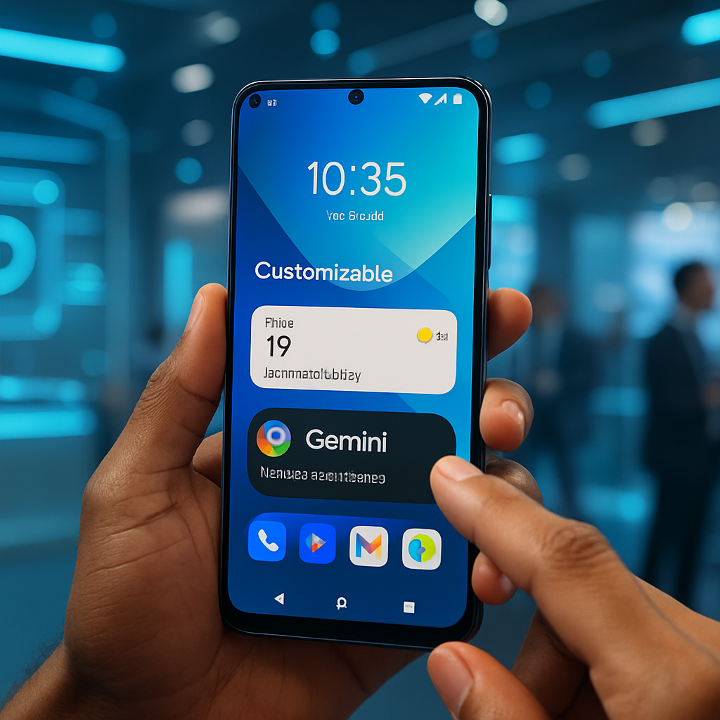Android IO 2023: Gemini y Widgets Personalizados para Android