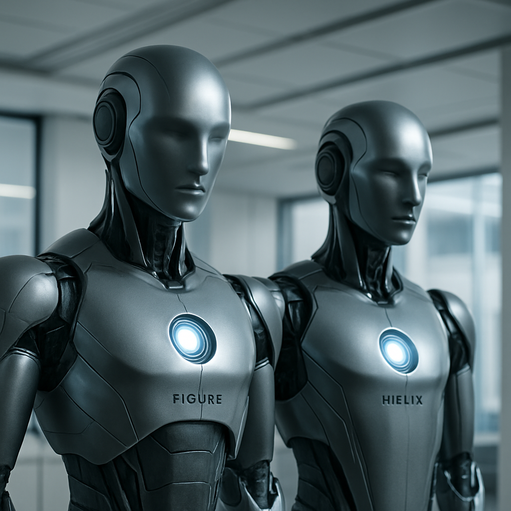 Figure y Helix: robots autónomos con IA avanzada
