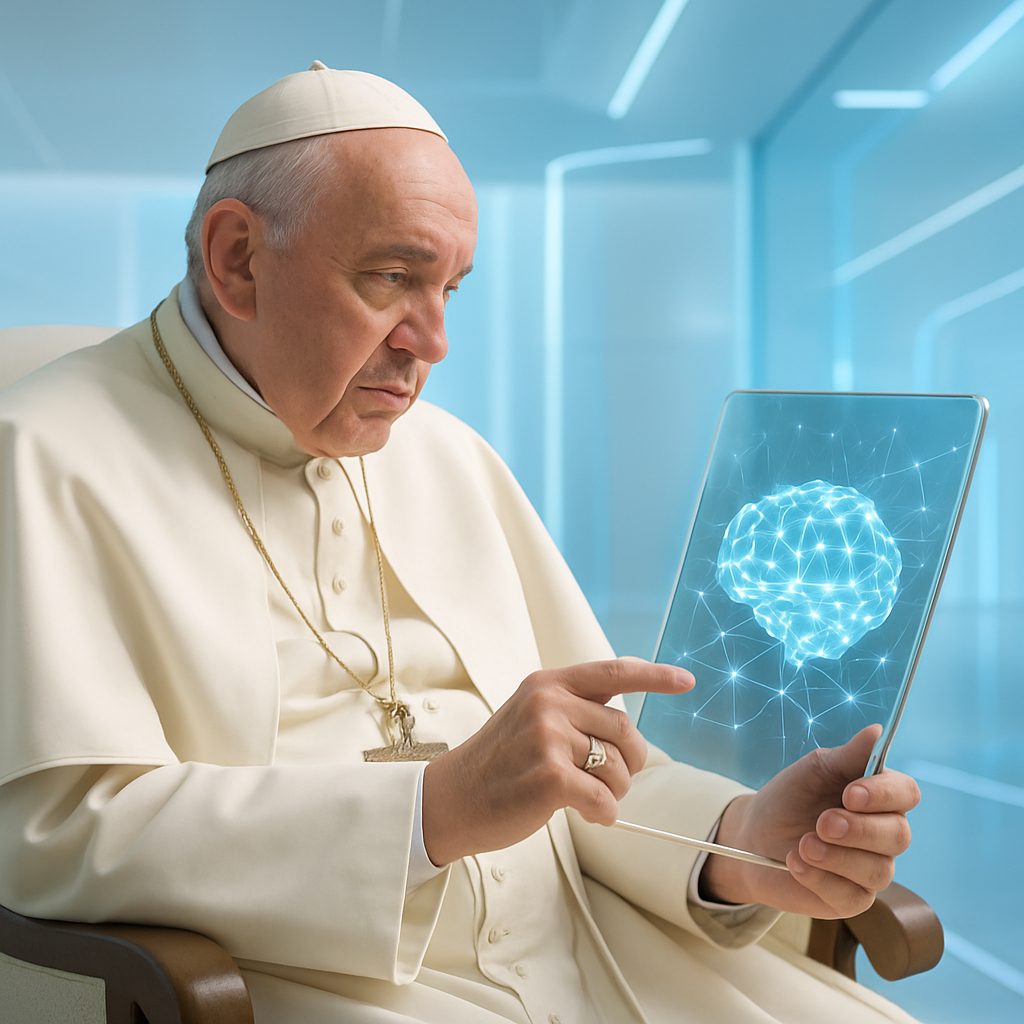 El Papa reconoce la importancia de la inteligencia artificial