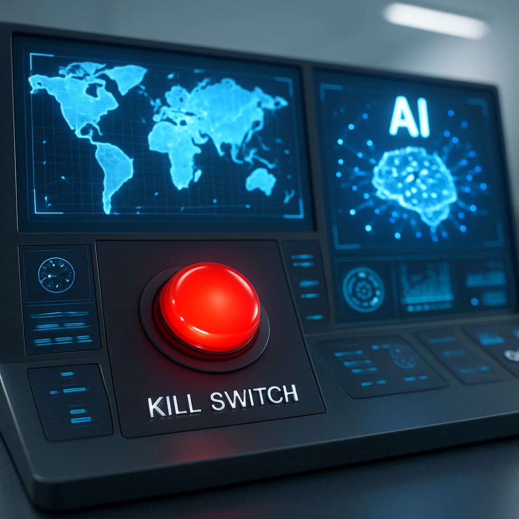 Kill switch en IA: clave para la seguridad global