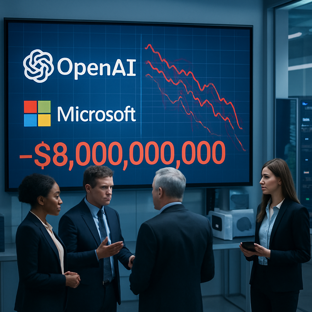 OpenAI pierde 38.000 millones por costes de IA y acuerdo con Microsoft