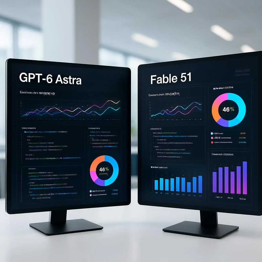 GPT-6 Astra vs Fable 5.1: comparativa real en 15 casos de uso